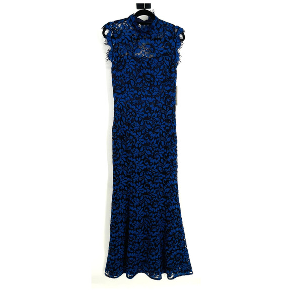 Eliza J Lace Cutout Back Gown Size 8 NWT $278 - Picture 5 of 11